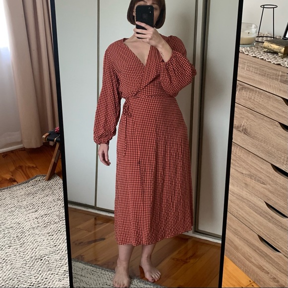 Daisy Street wrap dress, s 14 - Picture 2 of 11